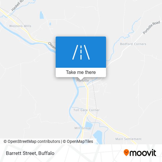 Barrett Street map