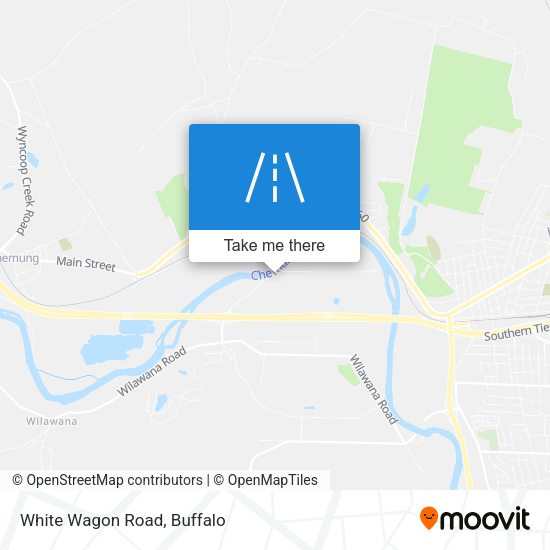 Mapa de White Wagon Road