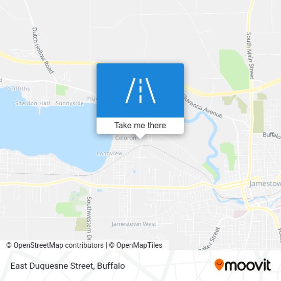 East Duquesne Street map