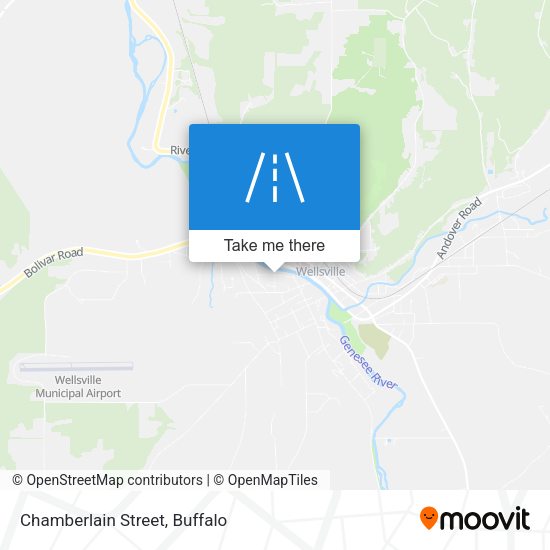 Chamberlain Street map