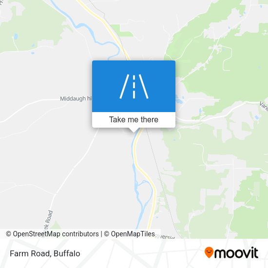 Mapa de Farm Road