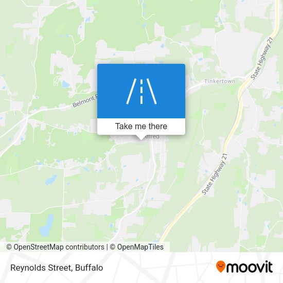Mapa de Reynolds Street
