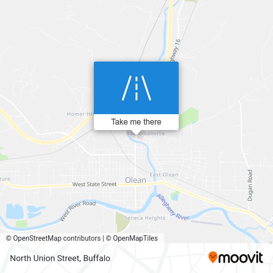 Mapa de North Union Street
