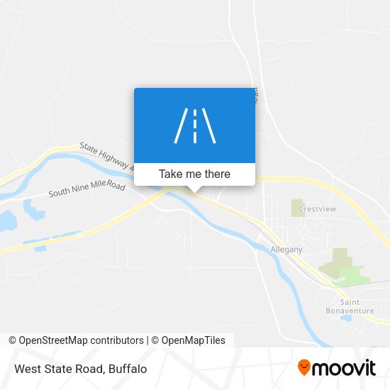 Mapa de West State Road