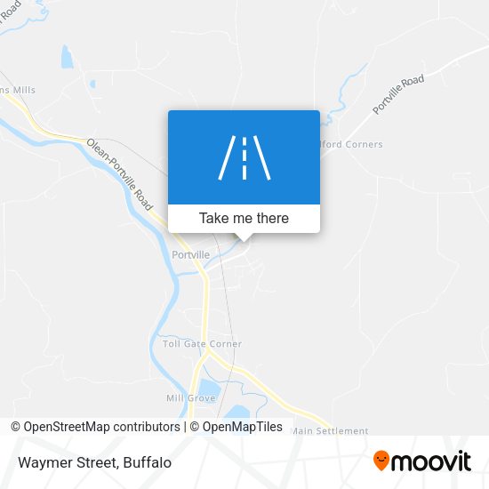 Mapa de Waymer Street