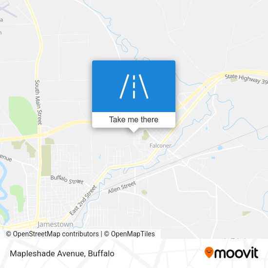 Mapa de Mapleshade Avenue