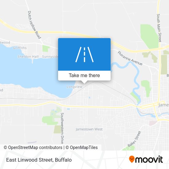 Mapa de East Linwood Street