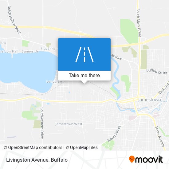 Livingston Avenue map