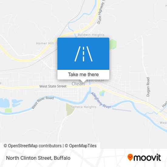 Mapa de North Clinton Street