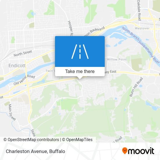 Mapa de Charleston Avenue