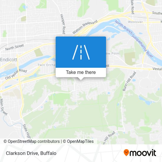 Mapa de Clarkson Drive