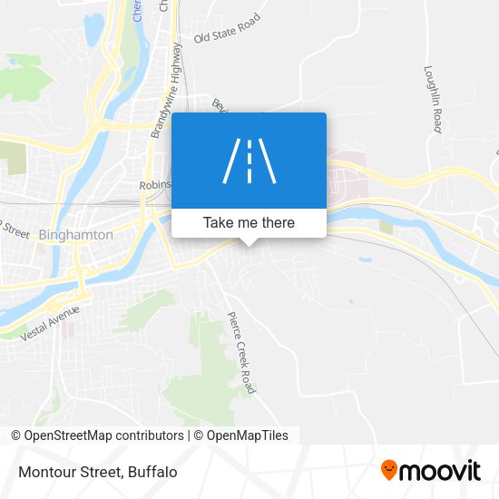 Mapa de Montour Street