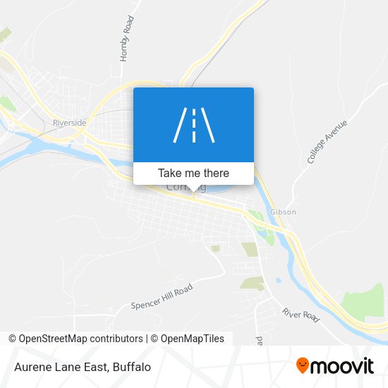 Mapa de Aurene Lane East