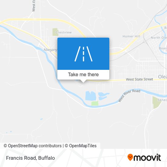 Mapa de Francis Road