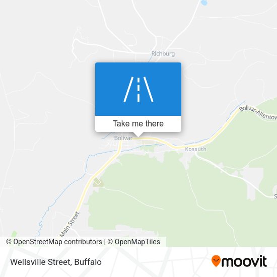 Mapa de Wellsville Street
