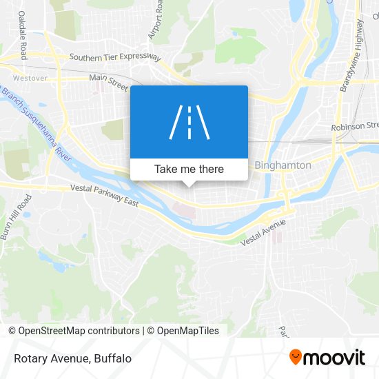 Mapa de Rotary Avenue