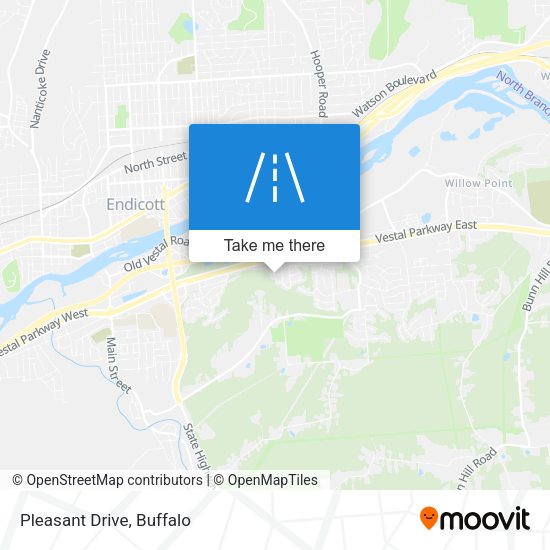Mapa de Pleasant Drive