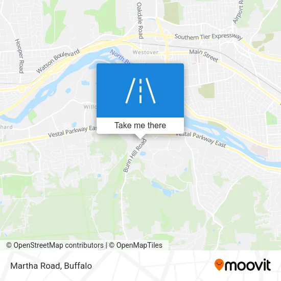 Martha Road map