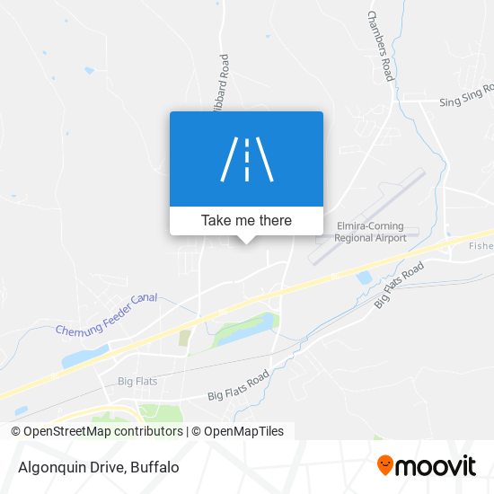 Mapa de Algonquin Drive