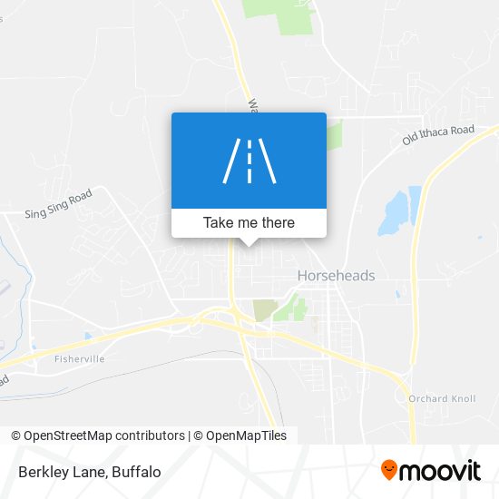 Mapa de Berkley Lane