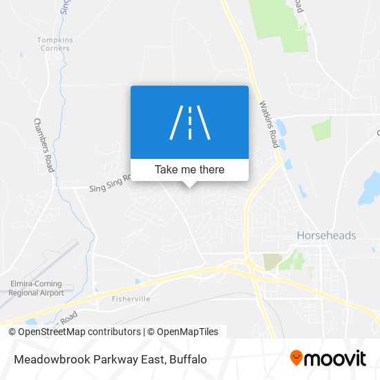 Mapa de Meadowbrook Parkway East