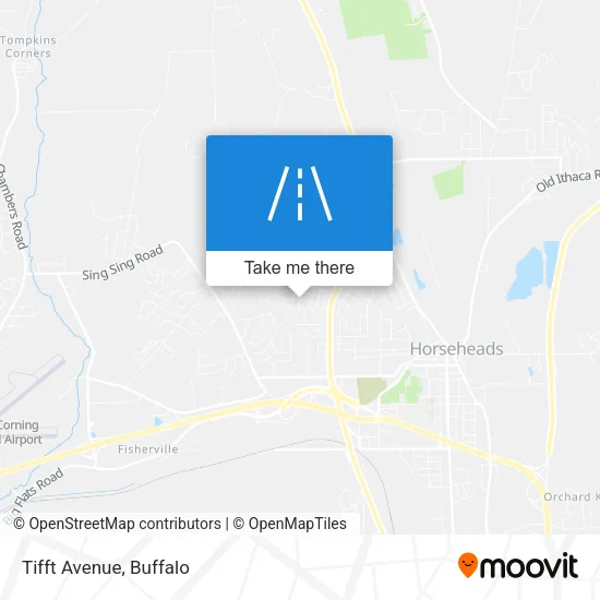 Tifft Avenue map
