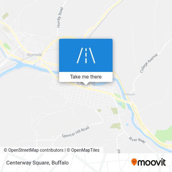 Mapa de Centerway Square