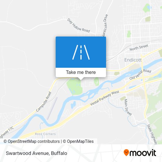 Mapa de Swartwood Avenue