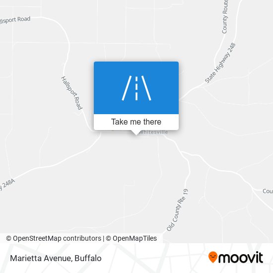 Mapa de Marietta Avenue