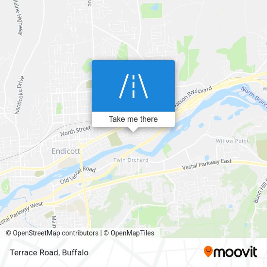 Mapa de Terrace Road
