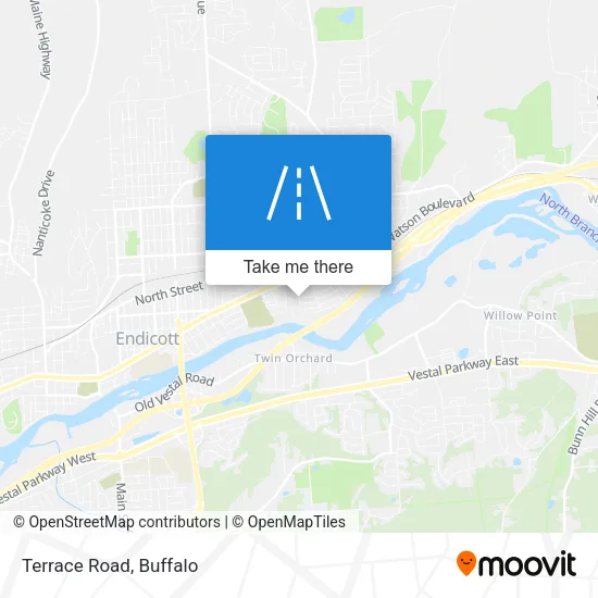 Terrace Road map