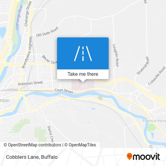 Mapa de Cobblers Lane