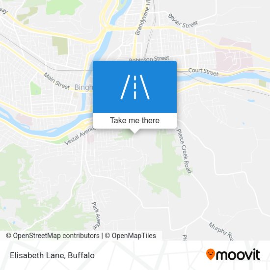 Mapa de Elisabeth Lane