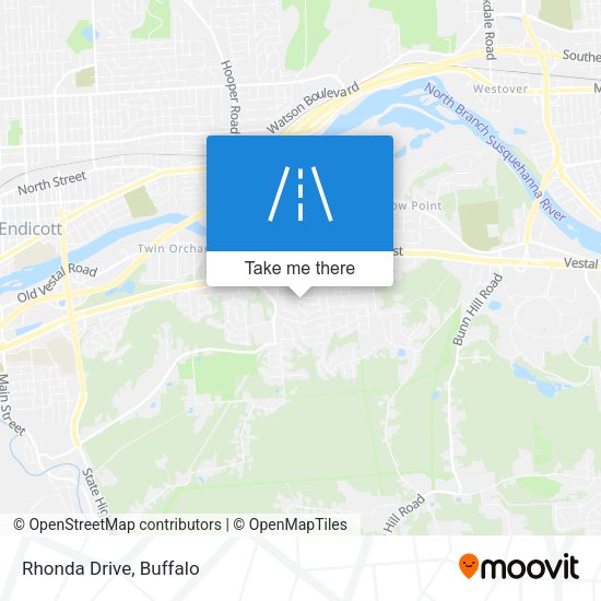 Mapa de Rhonda Drive