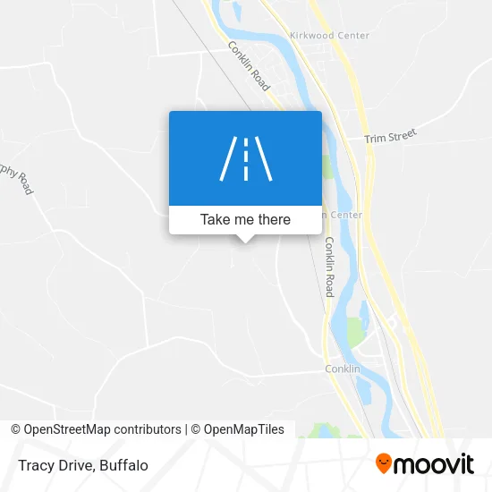 Tracy Drive map