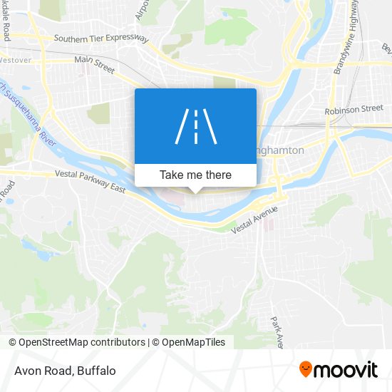 Avon Road map