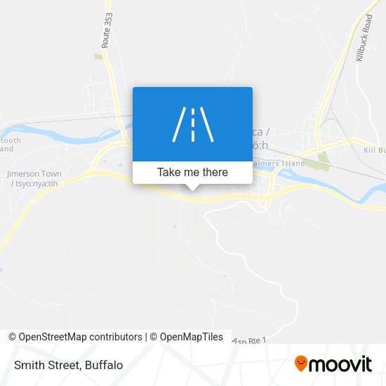 Mapa de Smith Street