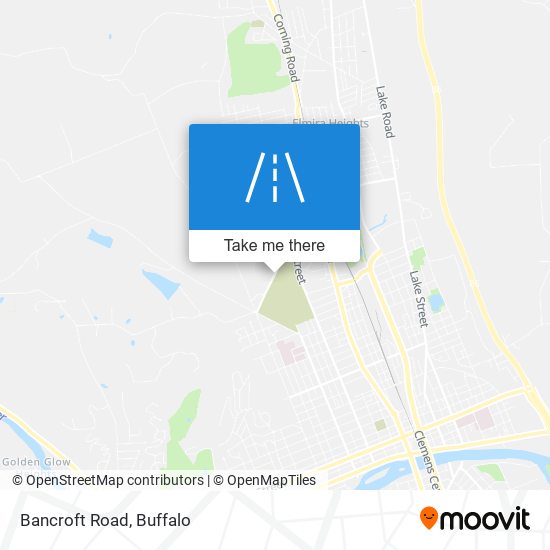 Bancroft Road map