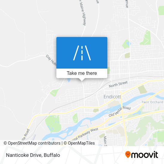 Mapa de Nanticoke Drive
