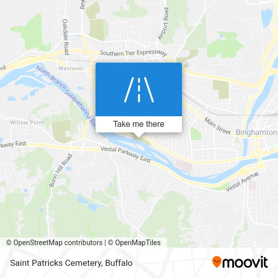 Mapa de Saint Patricks Cemetery