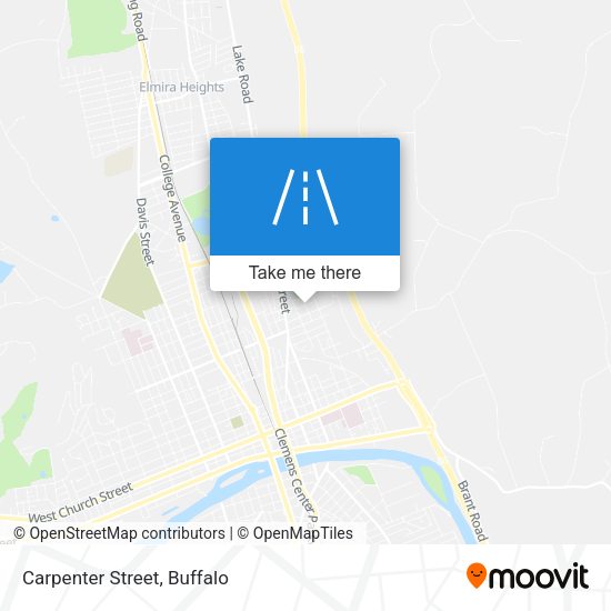 Mapa de Carpenter Street