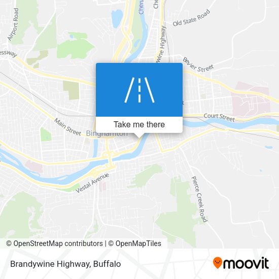 Mapa de Brandywine Highway