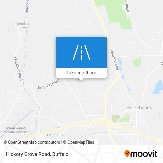 Hickory Grove Road map