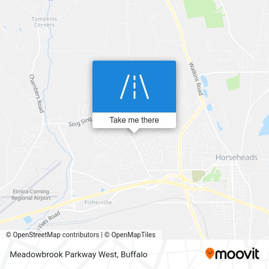Meadowbrook Parkway West map