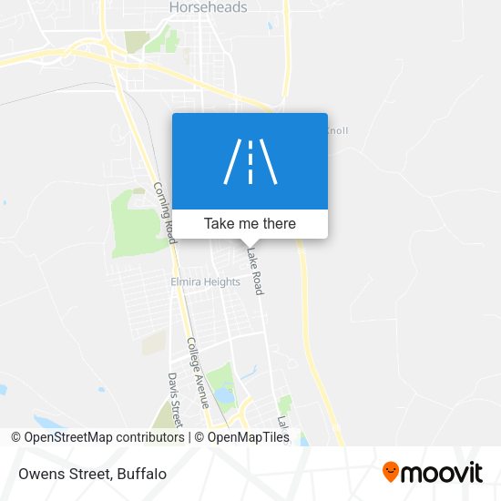 Mapa de Owens Street