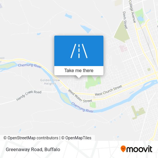 Mapa de Greenaway Road