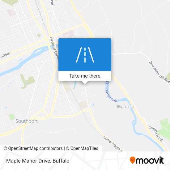 Maple Manor Drive map