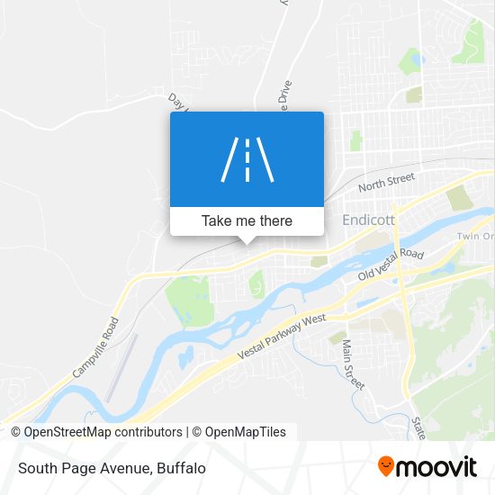 Mapa de South Page Avenue