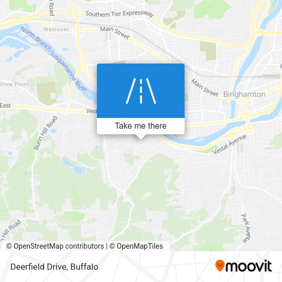 Mapa de Deerfield Drive