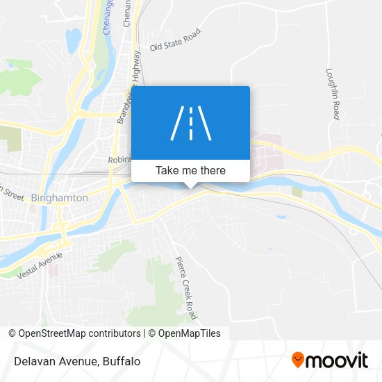Mapa de Delavan Avenue